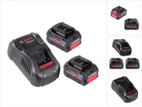 Zestaw startowy Bosch Professional 18 V 2x akumulator ProCORE 8,0 Ah + ładowarka GAL 1880 CV ( 1600A01C4K )