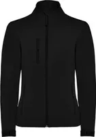 Roly SS6437 | Damen Nebraska Softshell Jacket, Wind- und Wasserabweisend - Farbe: 02 Black - Größe: M
