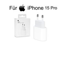 Apple iPhone 15 Pro MHJE3ZM/A Ladegerät 20W USB‑C Power Adapter
