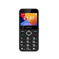 myPhone Halo 3 Seniorentelefon FM-Radio Dockingstation SOS-Taste – Schwarz