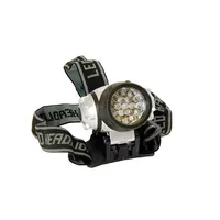 Latarka czołowa LED Latarka czołowa ARCAS - 19 jasnych białych diod LED - w komplecie.... 3 baterie AAA