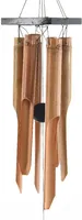 Kaemingk Windspiel aus Bambus Natur 13 x 13 x 85 cm