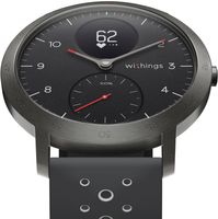 Withings Steel HR Sport Multi-Sport Hybrid Smartwatch GPS schwarz