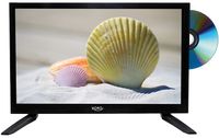 Xoro HTC 1949 Camping TV 19 Zoll (47 cm) LCD HD Fernseher (HD Triple Tuner DVB-S2/T2/C, DVD,  USB Mediaplayer, CI+, 12V / 230V) Modell 2022 schwarz