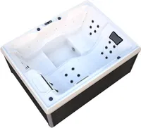 HOME DELUXE Whirlpool »Outdoor Whirlpool STREAM« inkl. Heizung, 24 Massagedüsen & LED's