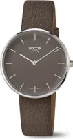 Boccia Damen Uhr 3327-02 Titan mit veganem Lederband
