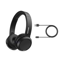 Philips Bluetooth On Ear Kopfhörer  schwarz kabellos Bügel-Zustand:Sehr gut
