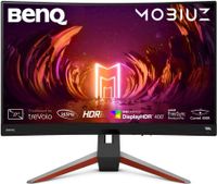 BenQ MOBIUZ EX2710R gebogener Gaming-Bildschirm (27 Zoll, 1440P, 165 Hz, 1 ms, HDR 400, FreeSync Premium Pro, Fernbedienung, 144 Hz kompatibel) []