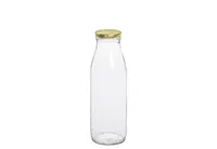 Saftflasche 500ml mit 48mm TO-Deckel gold