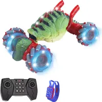 Ferngesteuertes Stunt-Auto fuer Kinder, 4WD-Ferngesteuertes Auto mit Gestenerkennung, 2,4 G, rotierendes Spielzeugauto mit Lichtern und Musik, Geschenke fuer Jungen und Maedchen