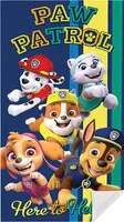 Paw Patrol - Ręcznik kąpielowy Ręcznik plażowy 70x140 cm Niebieski