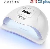 SUN X5 Plus Nagellampe 80W UV LED Gel Nageltrockner Maniküre Sensor Timer