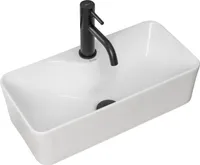 Rea Aufsatzwaschbecken Mery Rectangle White