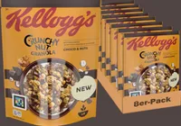 Kellogg's Crunchy Nut Granola Choco & Nuts (8 x 380 g) – Knusper Müsli mit Schokolade und Nüssen – Schoko-Nuss Granola mit Vollkorn