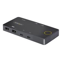 StarTech.com 2-Port USB-C KVM Switch Single-4K 60Hz HDMI Monitor Dual-100W Power Deliver... - KVM-Umschalter - 2-Port