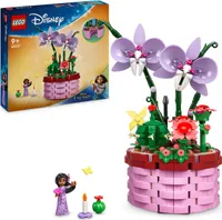 LEGO ǀ Disney Encanto Isabelas Blumentopf, Set für Kinder mit baubarer Spielzeug-Orchidee, Deko-Bausatz mit Mini-Puppe einer Figur aus dem Film, Geschenk-Idee für Mädchen & Jungen ab 9 Jahren 43237