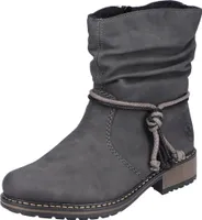 Rieker Damen Stiefelette Boots Warmfutter Z6893-45 , Größe:41 EU, Farbe:Grau