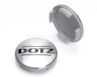 Středová krytka alu kola Ø 56/60 mm, Dotz ZO7040, kovové logo, stříbrné