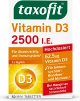 Taxofit Vitamin D3 2500 I.E. Tabletten 50 St