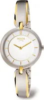 Boccia 3164-03 Damen-Armbanduhr, Metall-Armband