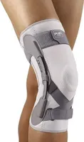 Push med Kniebandage,grau/aubergine Gr.4,