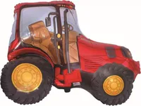 Balon foliowy Traktor czerwony 75x94cm