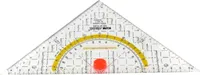 Geometrie-Dreieck 493C 22cm transparent Packung mit 10 Stück