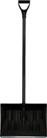 schneepflug 128 cm montiert schwarz