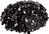 LEGO 100x 1x1x2/3 Schrägstein, Schwarz