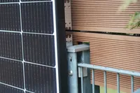 Montážní sada solárních modulů 0 stupňů, přírodní hliník