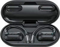 Slúchadlá Awei Bluetooth 5.4 Ows T93 + dokovacia stanica čierna/čierna