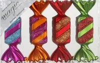 Christbaumschmuck Bonbons 10,5cm Kunststoff 4er Set - Mille Fiori