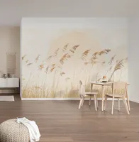 Komar Vlies Fototapete - Dune Grass - Größe: 400 x 250 cm (Breite x Höhe) - 8 Bahnen, Wohnzimmer, Schlafzimmer, Tapete