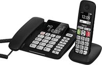 Gigaset DL780 Plus DECT/Analog-Telefon Anrufer-ID Schwarz