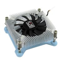 LC POWER CPU-Kühler LC-CC-65, 65 mm, 75 W TDP