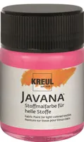 KREUL Javana barva na světlé tkaniny růžová 50 ml