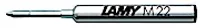 Nachfüllung für Kugelschreiber Lamy M22 (10 Stück)