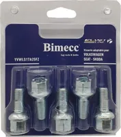 5x BIMECC YVWLS17A25FZ Radschraube
