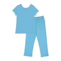 Trolls - "We Are Rainbow" Schlafanzug für Kinder HE1090 (140) (Blau/Pink)