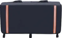 SucceBuy Tailgate Bike Pad, podkładka na tylną klapę ciężarówki 840 mm na 2 rowery górskie, podkładka ochronna na tylną klapę z paskami odblaskowymi i kieszeniami na narzędzia, uniwersalna podkładka na tylną klapę do małych pickupów