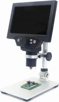 Digitální mikroskop 12MP 7palcová velká barevná obrazovka Velký základní LCD displej 1-1200X Kontinuální zobrazení