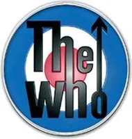 The Who - odznak "Target" - kovový RO2562 (jedna veľkosť) (čierna/modrá/biela)