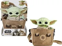 Mattel HBX33 - Star Wars Mandalorian - Dieťa - Baby Yoda - plyšová figúrka so zvukom