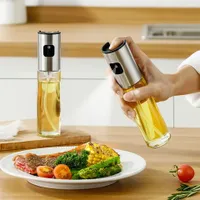 2er Set Ölsprüher, Essigzerstäuber, selber, Glas