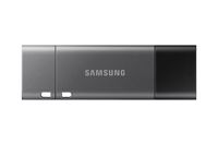 Samsung Duo Plus USB 3.1 (128GB) USB-Stick USB Typ-C-Speicher 400 MB/s grau-schwarz