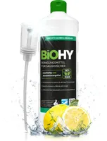 BiOHY Reinigungsmittel für Saugwischer, Reiniger für Nass- und Trockensauger, Bodenwischpflege,Reiniger – 1 x 1 Liter Flasche