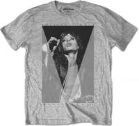 The Rolling Stones - "Mick" T-Shirt für Damen RO2653 (XXL) (Grau)