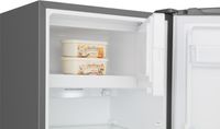 Hisense RR220D4ADF Kühlschrank mit Gefrierfach Freistehend 165 l F Silber