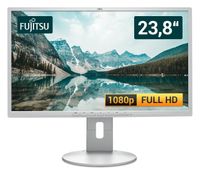 Fujitsu B24-8 T -  24 Zoll Full HD Monitor TFT Flachbildschirm - 1920 x 1080 Pixel - DisplayPort & VGA & DVI - 16:9 - 5ms - 1000:1 - 250cd/m² - interne Lautsprecher