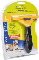 FURminator für kurzhaarige große Hunde, deShedding-Pflege Werkzeug